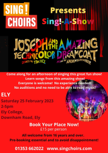 Sing!-A-Show JOSEPH Poster