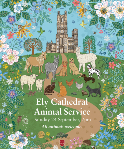 Ely Cathedral Animal Service poster
